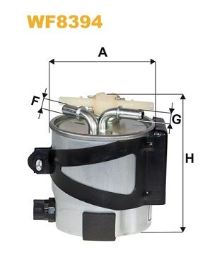 WIX FILTERS Топливный фильтр WF8394